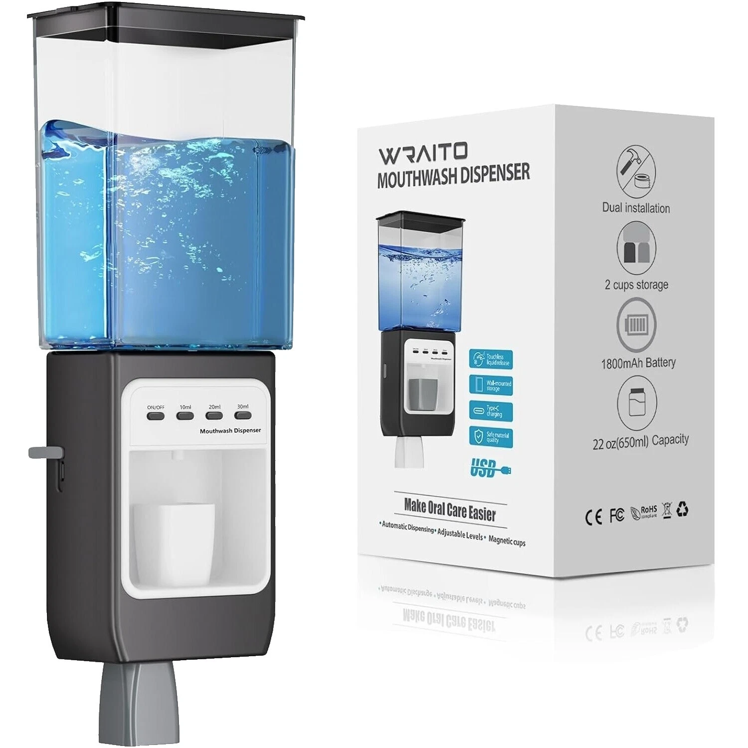 Plastic Bathroom Tumblers & Toothbrush Holders