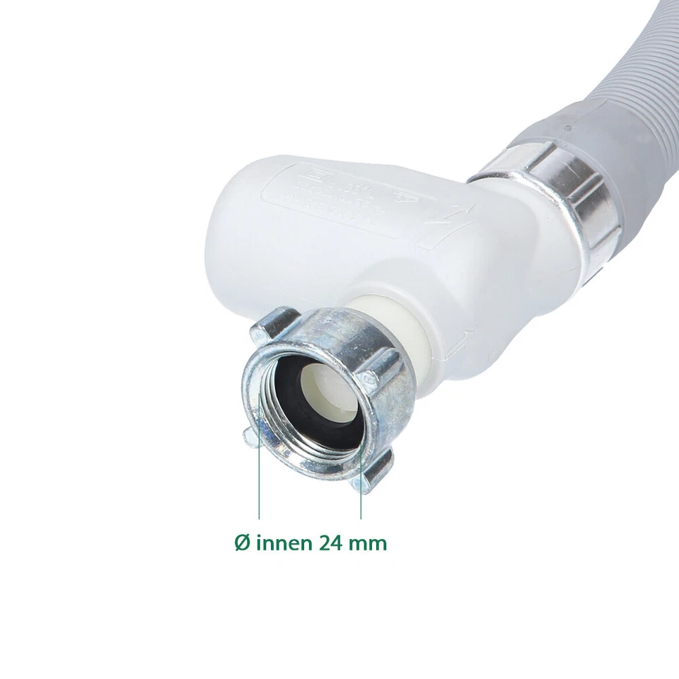 Aquastop Zulaufschlauch geeignet für AEG Electrolux 1115765123 1115765024 ELTEK - Bild 2 von 4