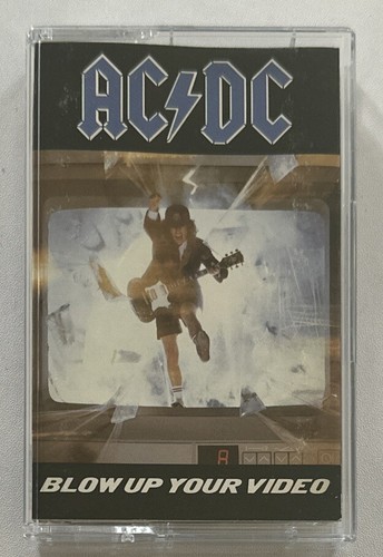 AC/DC – Blow Up Your Video - Cassette Tape Heavy Rock / Metal Vg+ / Mint - Picture 2 of 7