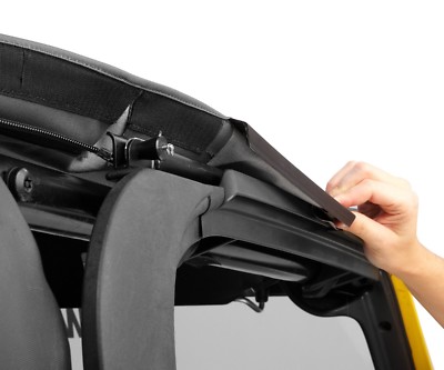 Bestop Trektop NX Soft Top - Black Denim No Doors For 97-06 Jeep