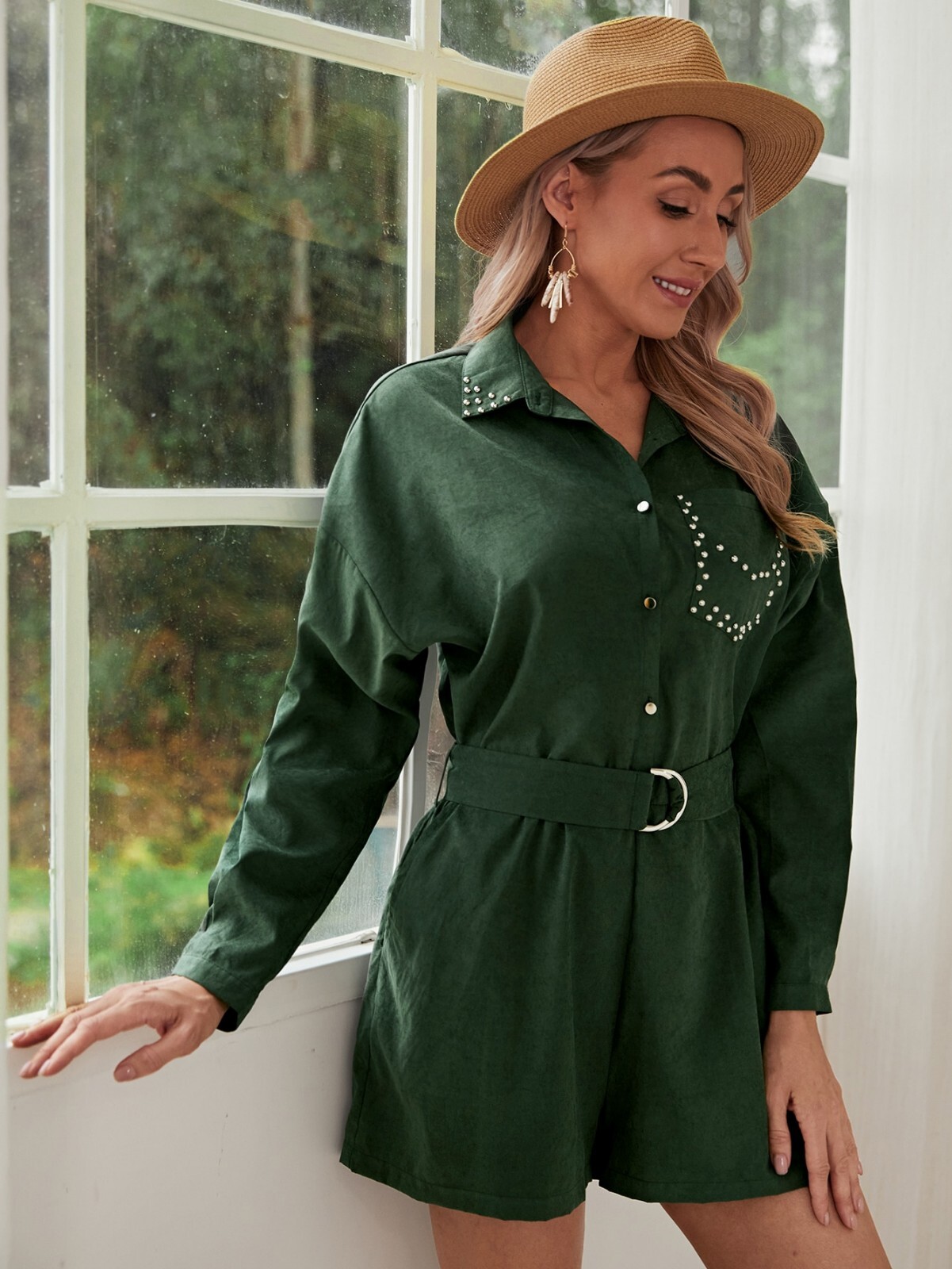 Womens Policewoman Professional Outfits Bodycon Uniform Police Officer Costume E - Foto 4