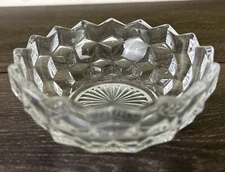 Fostoria American Party, 4.5”Nappy Bowl, Serving Bowl.