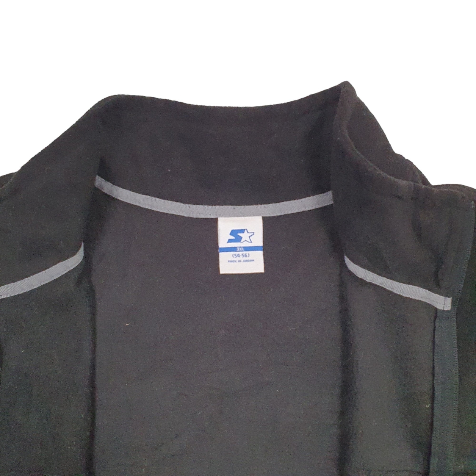 STARTER Full Zip Polyester Fleece Jumper Mens XXXL image 2