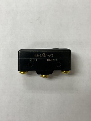 MICRO SWITCH BZ-2R24-A2 BASIC SWITCH PIN PLUNGER 15A 125/120/480V **NEW**