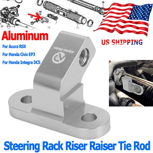 Steering Rack Riser Raiser Tie Rod for Honda EM2 Civic EP3 Integra ...