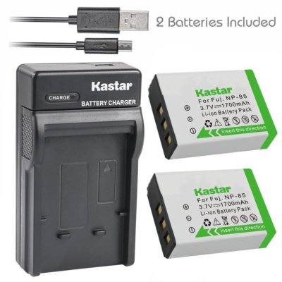 NP-85 FNP85 Battery & Slim Charger for Fujifilm FinePix SL240 SL245 SL260 SL280
