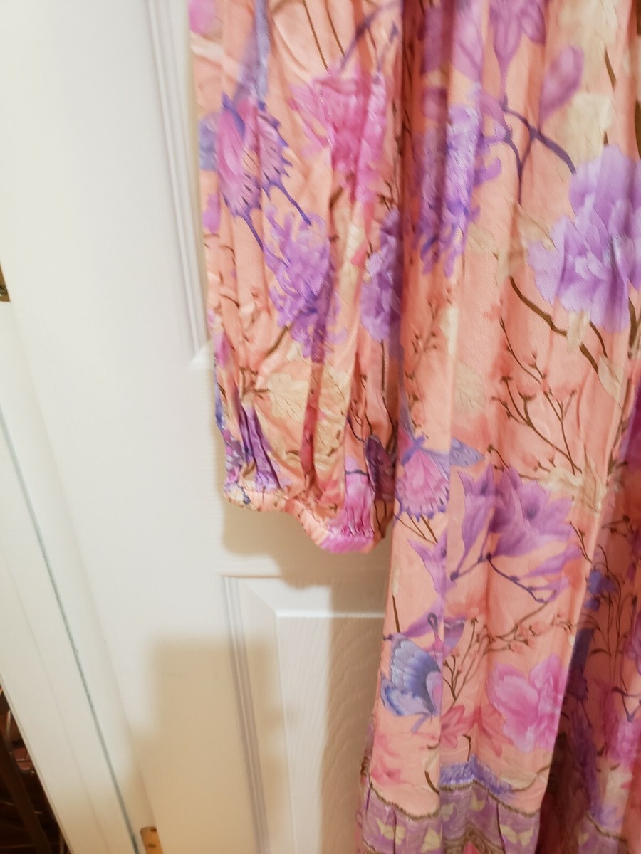 NWT Spell Butterfly Boho Maxi Dress Pink, M | eBay