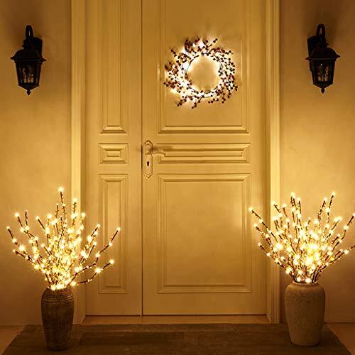 Supporto Per Salici O Rami Luminosi In Alluminio Bianco Per Decorazioni Natalizie Default Title 89331440