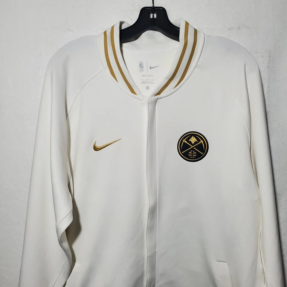 Denver Nuggets NBA Champions Banner Auténtico Showtime Chaqueta Cremallera Completa Nike Foto 3 de 4