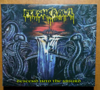 Fleshcrawl   Descend Into The Absurd German Death Brazilian Ed. CD Slipcase