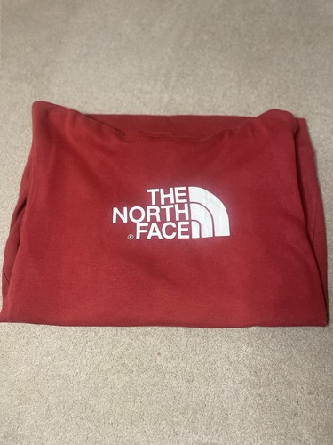 The North Face Boys Hoodie Size XL Cherry Red - Picture 4 of 4