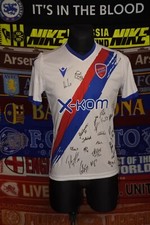 5/5 Rak&oacute;w Czstochowa adults S 2019 away signed football shirt jersey soccer