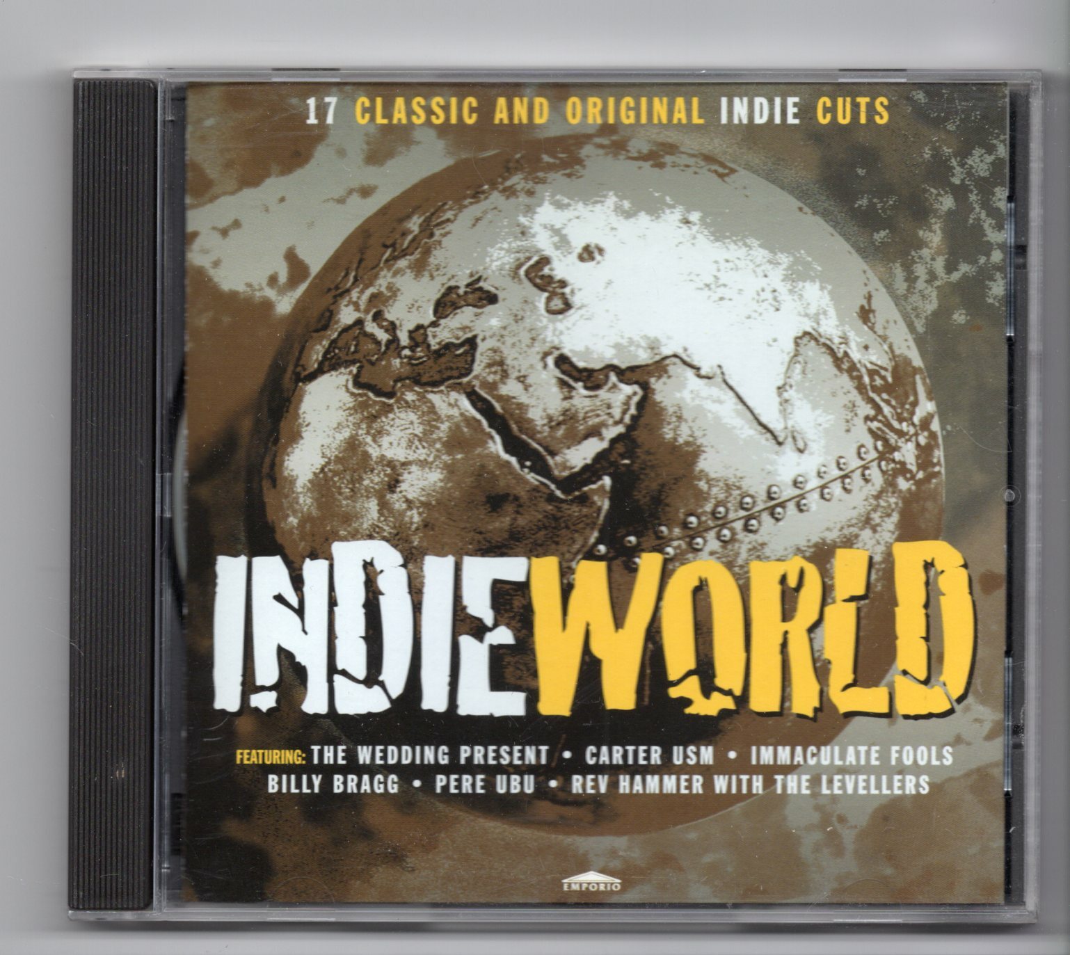 (JF175) Indie World, 17 tracks various artists - 1998 CD