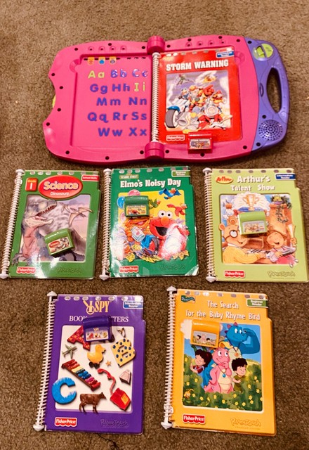 fisher price power touch learning system books