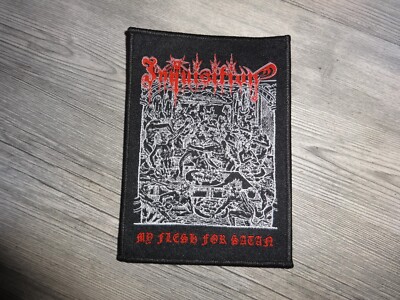 Inquisition Woven Black Metal Judas Iscariot Taake Mayhem Sarcofago * Sargeist