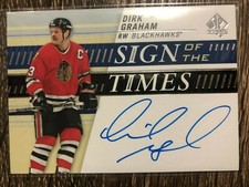 DIRK GRAHAM 2019-20 SP Authentic Sign of the Times Auto Group F 1:76