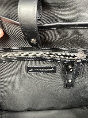 Burberry Marden Backpack London Check Coated Canvas with Leather - Picture 8 of 11