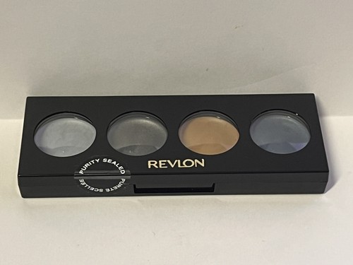 Revlon Illuminance Creme Shadow Palette, 760 Coastal Blues 15, 0.12 oz (Single) - Picture 2 of 3