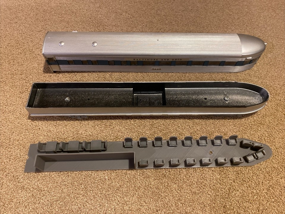 HO Model Train Passenger Cars Interior Set / Lot Grey eBay