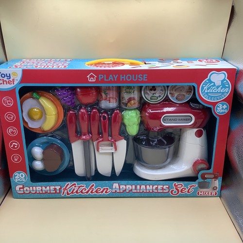 Toy Chef Play House Kitchen Collection Gourmet Kitchen Appliances Set