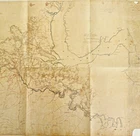 Map Potomac Army Civil War Reproduction 2004 23.5 x 18.5" Military History DWW6A