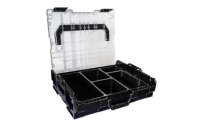 Bosch Sortimo L-Boxx 102 Deckel Transparent mit Kleinteileeinsatz 5 Mulden