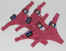 Maidenform Ladies Lot of 4 Thong Size XL 8 Comfort devotion Pink NEW