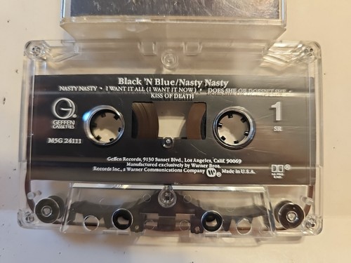 Black N Blue - Nasty Nasty 1986 Geffen Records Glam Hair 80's Jami St. James - Picture 2 of 6