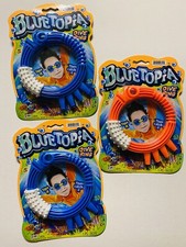BlueTopia Dive Rings Lot of 3 Blue Orange Easy Grip Pool Toys NEW