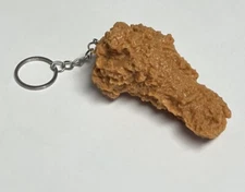 *USA*Chicken Drumstick Keychain. Funny, Toy, Realistic, Prank
