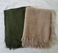 ☃️ Variety Of 7 Fashionable Scarves-Pretty Colors in Multiple Styles! Some NWT!!