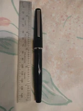 LAMY 68 GREEN PLASTIC CAP, BARREL FOUNTAIN PEN STAINLESS STEEL EF NIB 