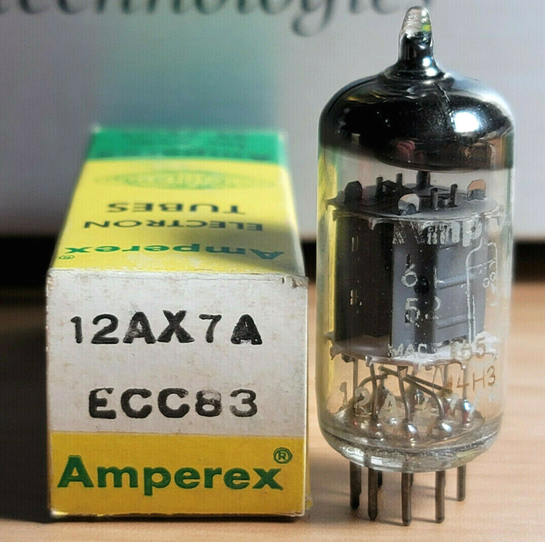6本 AMPEREX アンペレクス 12AX7 ECC83 / ムラード 英国製 6本 AMPEREX アンペレクス 12AX7 ECC83 / ムラード 英国製