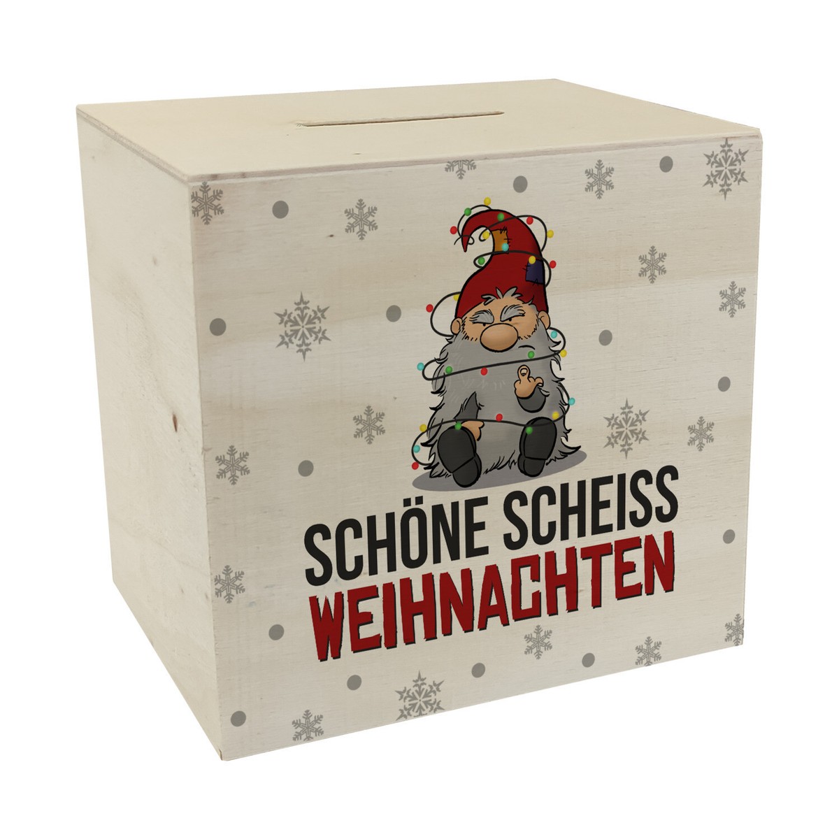 Du Bist Mir Wichtelig Spardose Aus Holz – Niedlicher Wichtelrahmen Für Pflanzenfans