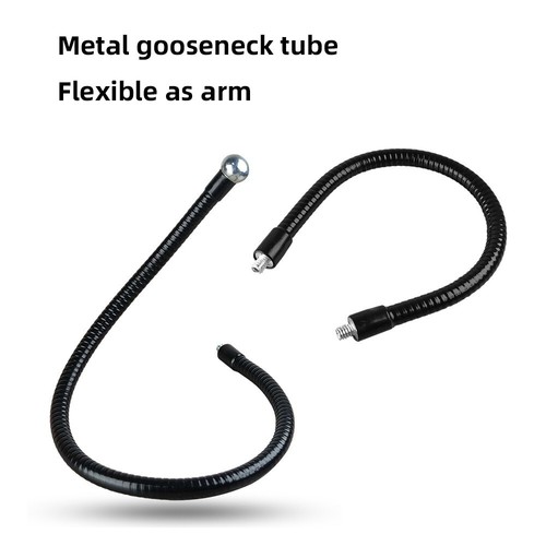 Flexible Monopod Gooseneck Metal Tube Selfie Stick for Gopro Hero Mobile Phones - Picture 5 of 12