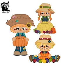 Autumn Scarecrow Thanksgiving Metal Cutting Dies Scrapbooking Card Craft
