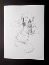 Giovanna Casotto ( Art Print ) , Belle signature au crayon