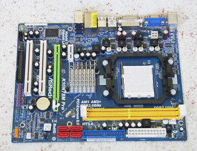 Asrock K10N78M Pro Sockel AM2 Mainboard für AMD - AM3 / AM2+
