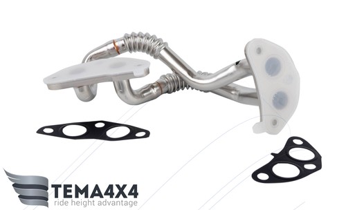 OEM GENUINE OIL COOLER PIPE WITH GASKETS 1576731020 15767-31020 for TOYOTA LEXUS - Picture 4 of 8