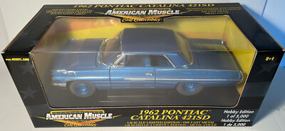 ERTL American Muscle 1962 Pontiac Catalina 421SD,Blue Model,1:18 Die Cast,Nice!!