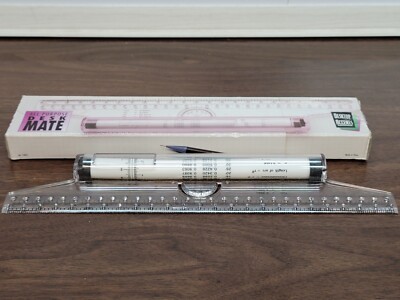 All Purpose Desk Mate Ruler Compass Protractor T-Square By Desktop Accents 