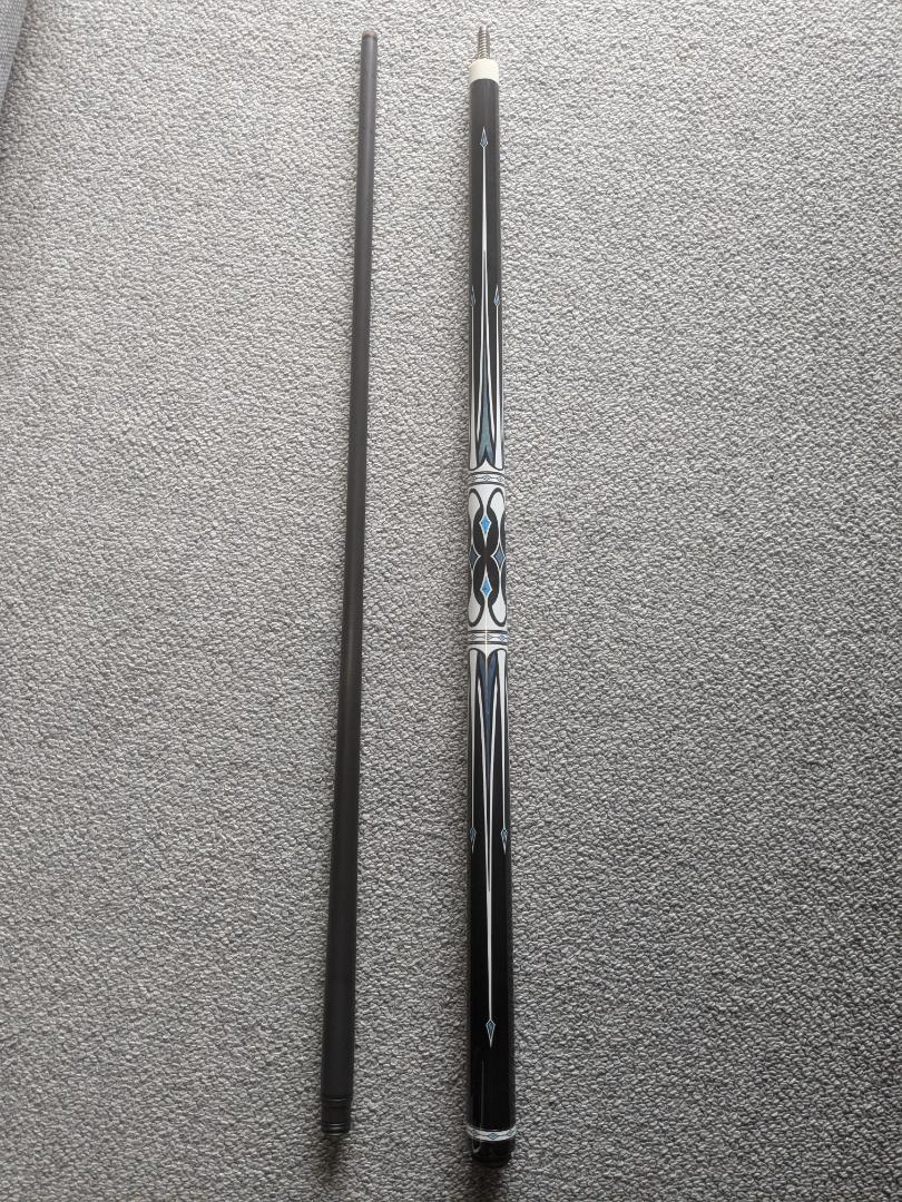 J. FLOWER Billiard Cue 19oz Good Condition with Case Used