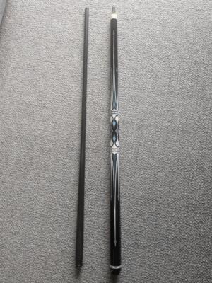 J. FLOWER Billiard Cue 19oz Good Condition with Case Used