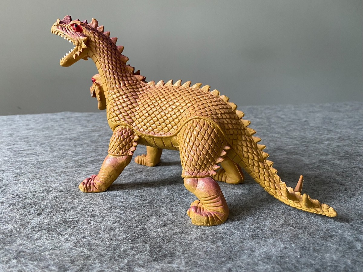 コモド　ドラゴン　クラン2　フィギュア Vintage 1984 Imperial Dragon 2 Heads Two Headed Figure