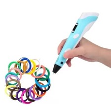 12 Pezzi Ricarica FILAMENTI PENNA 3D 9 Colori PLA per 1.75 di 5 mmArte Creazioni