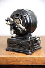 Antique Victor Industrial Utility Electric Motor medical tool Fan 1900s RARE