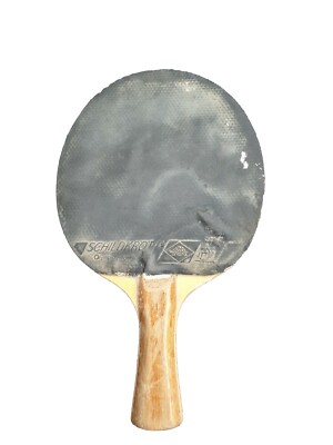 Vintage Schildkrot Olympia Backside Tischtennisschläger gebraucht