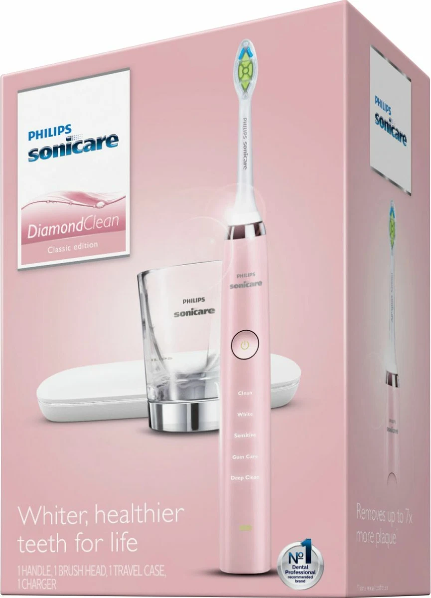Philips Sonicare Diamond Clean 9000 Toothbrush Pink Electric Toothbrush HX9911
