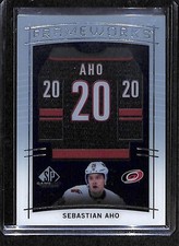 2024-25 SP Game Used Hockey Frame Works #F-SA Sebastian Aho