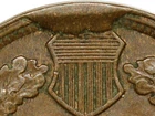1864 With L Indian Cent *Snow 10 With Reverse Cud*
